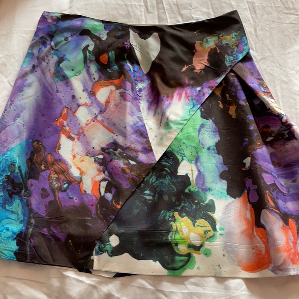 Chloe mini skirt multi color